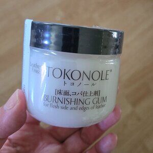 Tokonole Burnishing Gum Leather Finish in Clear